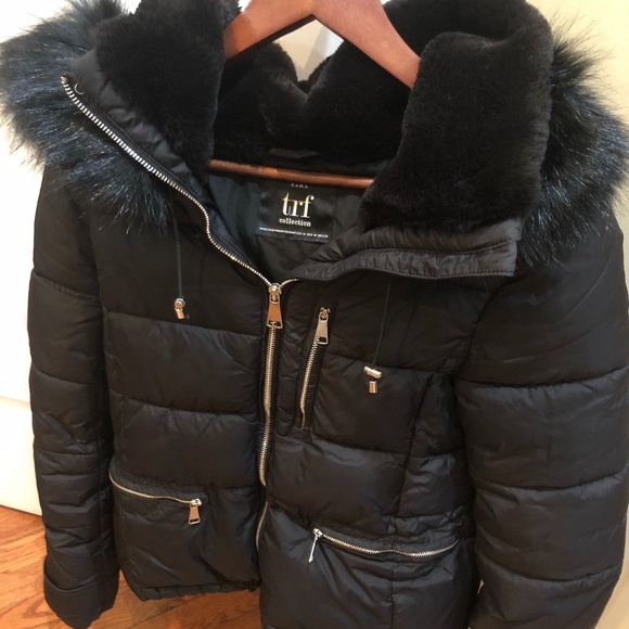 zara winter parka